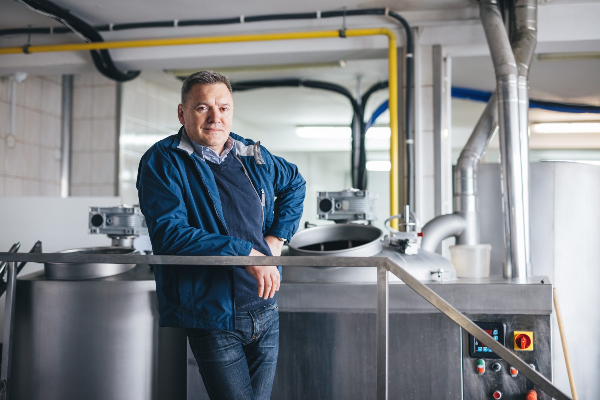 craft brewery owner smiling portrait 2026 01 09 08 07 36 utc